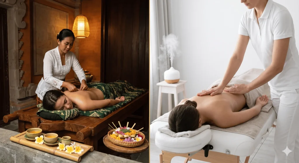 Balinese massage vs Swedish massage: what's the difference?